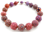 Red "Big Bead" Necklace